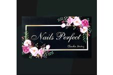 Logo para NAILS PERFECT Salón De Belleza Logo para NAILS PERFECT Salón De Belleza