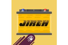 Logo para SOLO BATERÍAS JIREH Logo para SOLO BATERÍAS JIREH